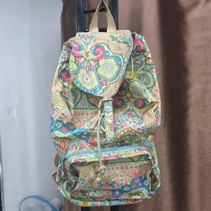 [BUNJANG] Oilily Floral Backpack / 오일릴리 플로럴 백팩