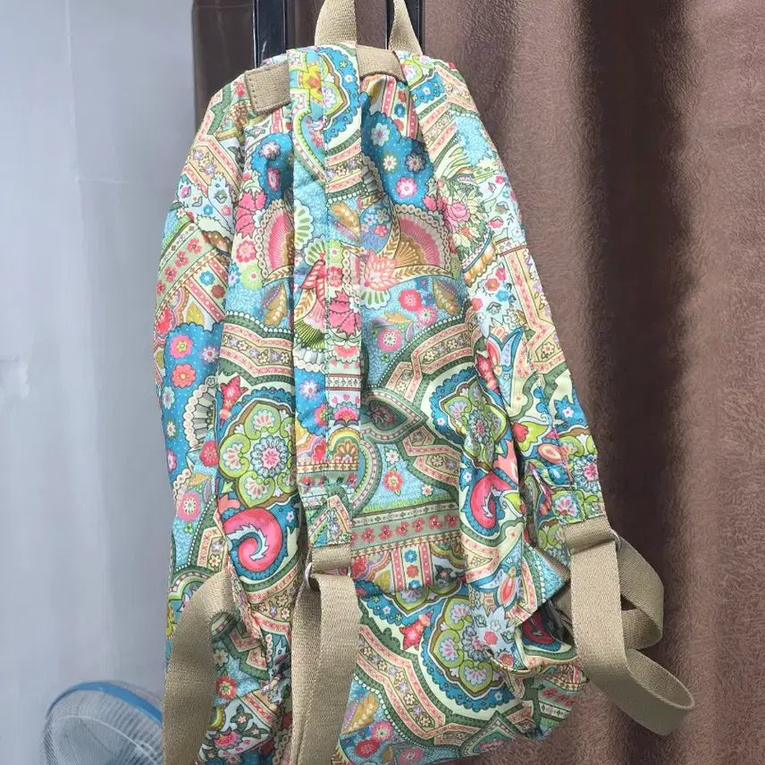 [BUNJANG] Oilily Floral Backpack / 오일릴리 플로럴 백팩
