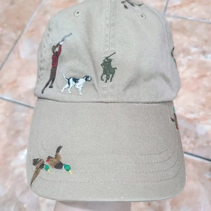 [BUNJANG] Polo Ralph Lauren Hunting Embroidered Ball Cap / 폴로랄프로렌 사냥 자수 볼캡