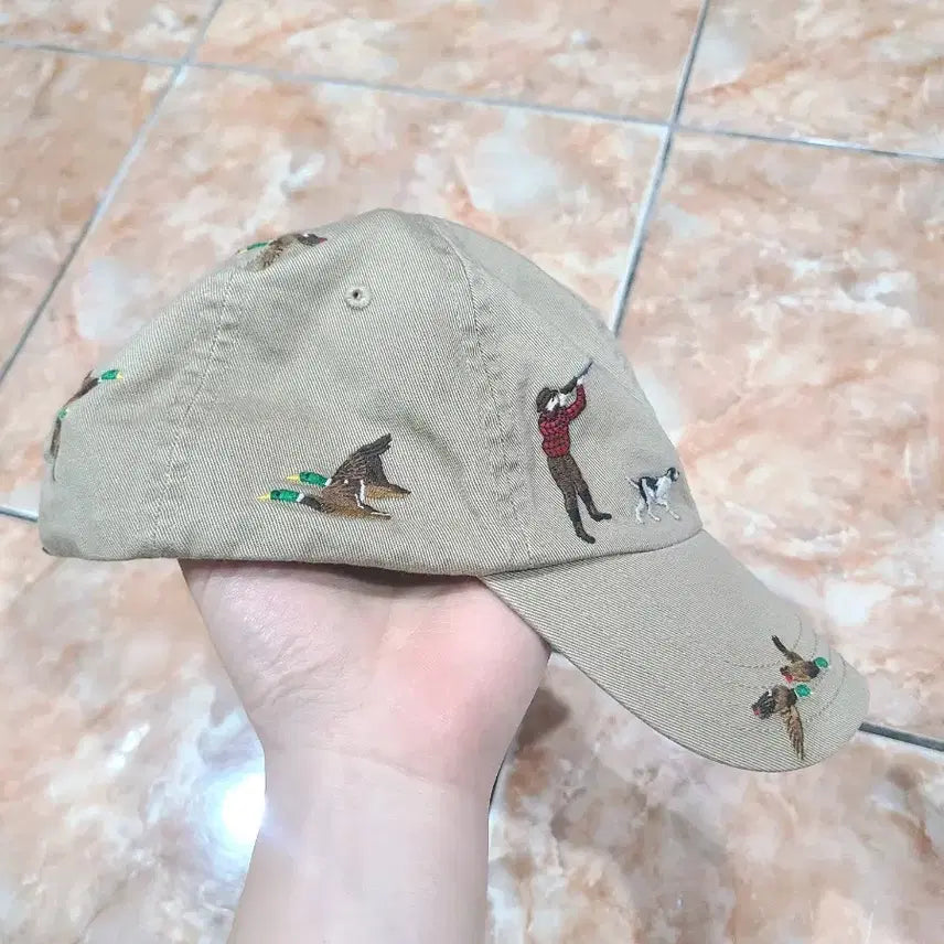 [BUNJANG] Polo Ralph Lauren Hunting Embroidered Ball Cap / 폴로랄프로렌 사냥 자수 볼캡
