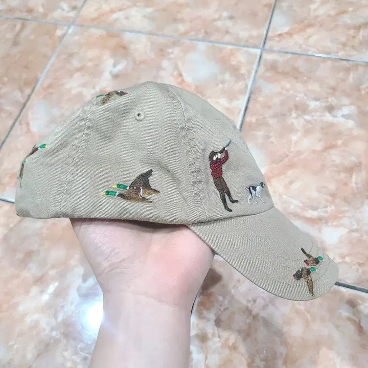 [BUNJANG] Polo Ralph Lauren Hunting Embroidered Ball Cap / 폴로랄프로렌 사냥 자수 볼캡