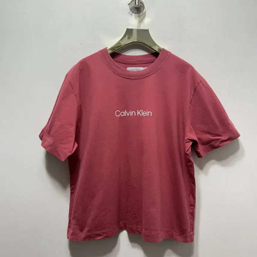 [BUNJANG] Calvin Klein Logo T-shirt (M) / 캘빈클라인 로고 반팔 티셔츠 M