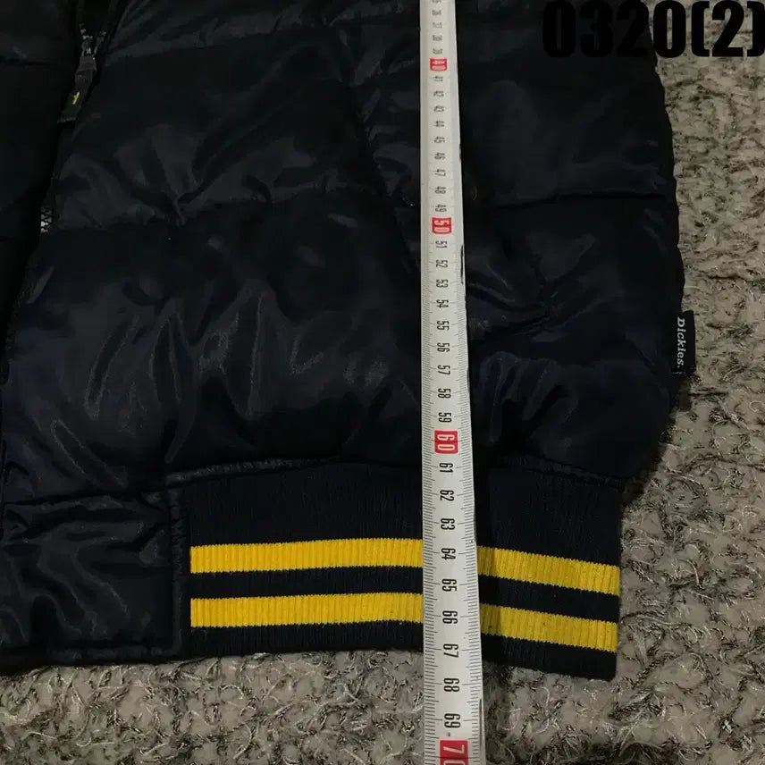 [BUNJANG] Dickies Navy Yellow Padded Jumper M / 디키즈 네이비 옐로우 패딩 점퍼 M
