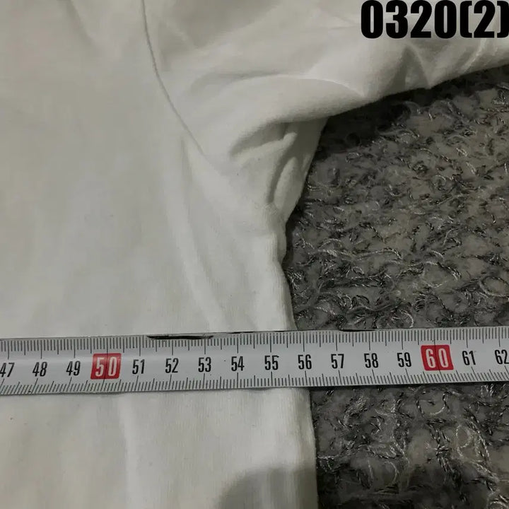 [BUNJANG] YALE White Short-Sleeve T-shirt (L) / 예일 YALE 화이트 반팔 티셔츠 L