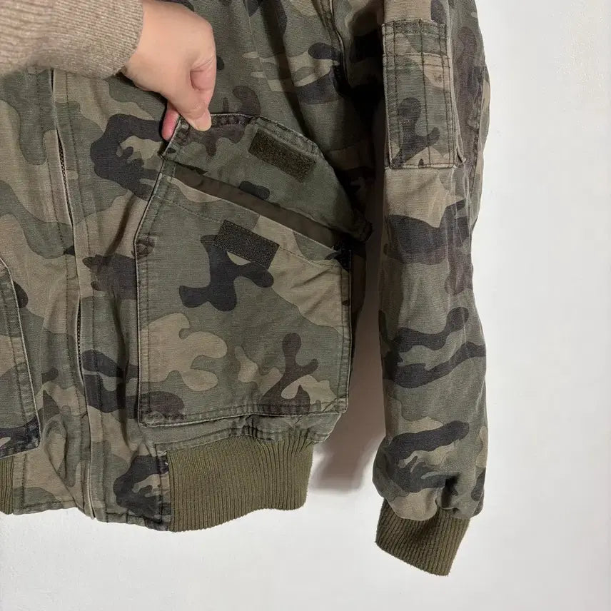 [SOLD OUT] FreeBase 카모플라쥬 밀리터리 자켓(L)