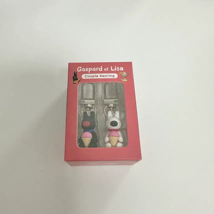 [BUNJANG] Gaspard et Lisa Ice Cream Couple Keyring Set / (새상품) 가스파드 앤 리사 아이스크림 커플 키링 세트