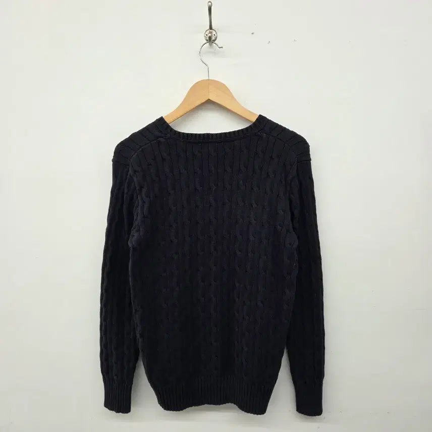 [SOLD OUT] 폴로 랄프로렌 네이비 꽈배기 니트 남XL