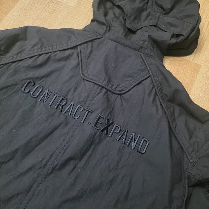 [BUNJANG] Juun.J Black Lettering Parka Coat 48 Oversized / 준지 블랙 레터링 야상 코트 48 오버핏 (정가 109만원)