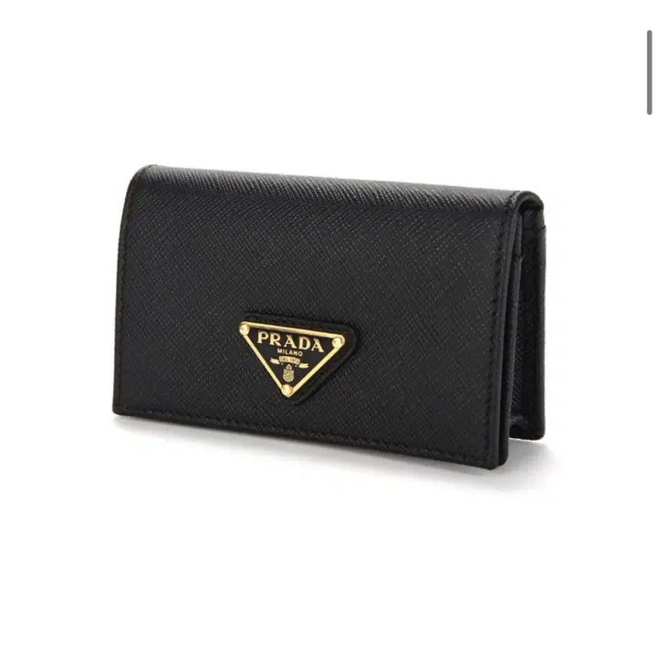 [BUNJANG] Prada Saffiano Triangle Logo Card Wallet / (새제품)프라다 사피아노 트라이앵글 로고 카드 지갑