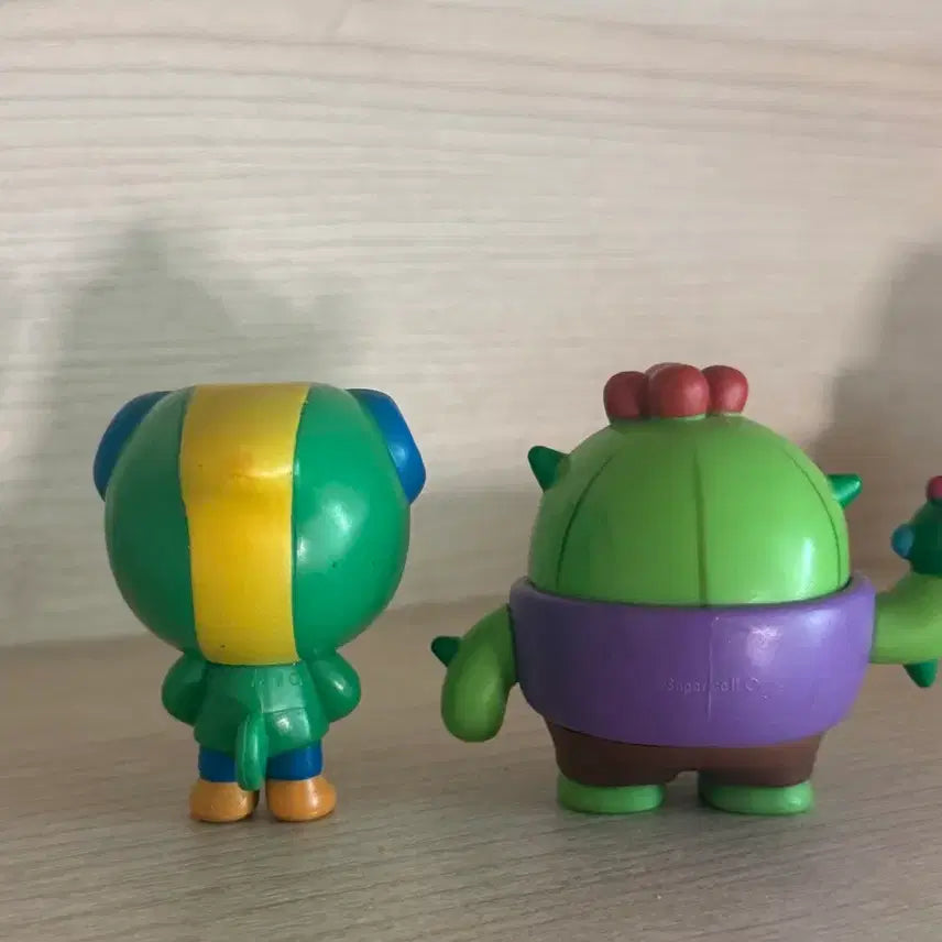 [BUNJANG] Brawl Stars Paris Baguette Collaboration Leon Spike Figure Bundle Set / 브롤스타즈 파리바게트 콜라보 레온 스파이크 피규어 일괄