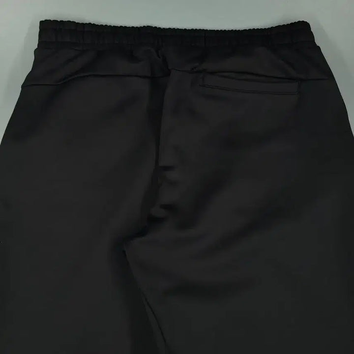 [BUNJANG] Umbro Black White Logo Fleece Jersey Pants Training / 엄브로 블랙 화이트 로고 밴딩 기모 져지팬츠 트레이닝복 34-38