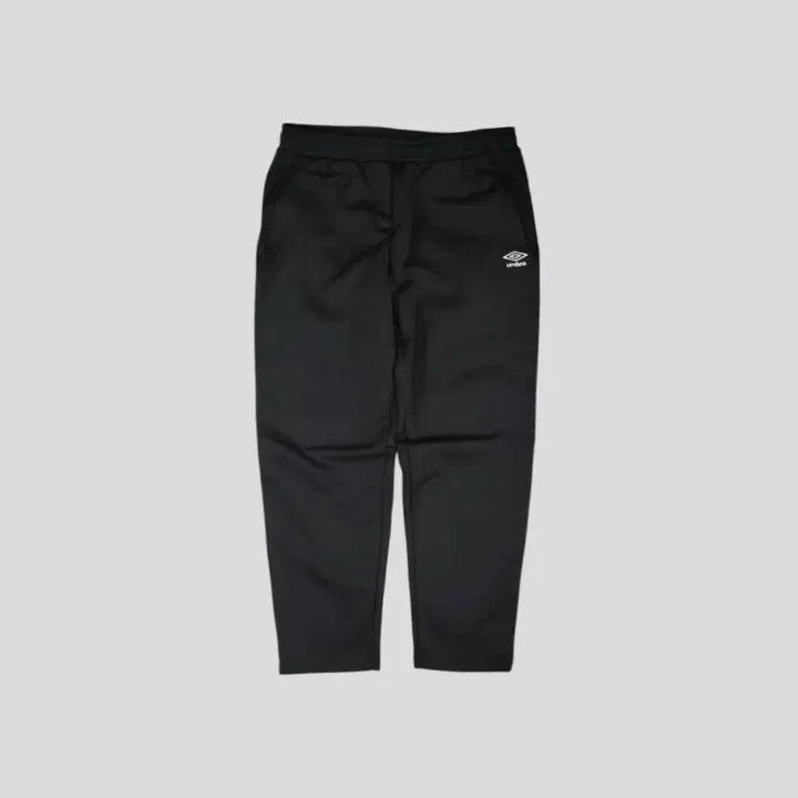 [BUNJANG] Umbro Black White Logo Fleece Jersey Pants Training / 엄브로 블랙 화이트 로고 밴딩 기모 져지팬츠 트레이닝복 34-38