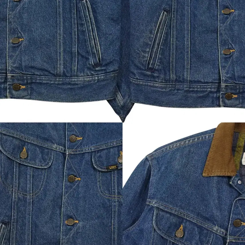 [BUNJANG] Lee 221 Storm Rider Denim Jacket / 1980s USA Lee 221 스톰라이더 데님 자켓 리 빈티지 미국제