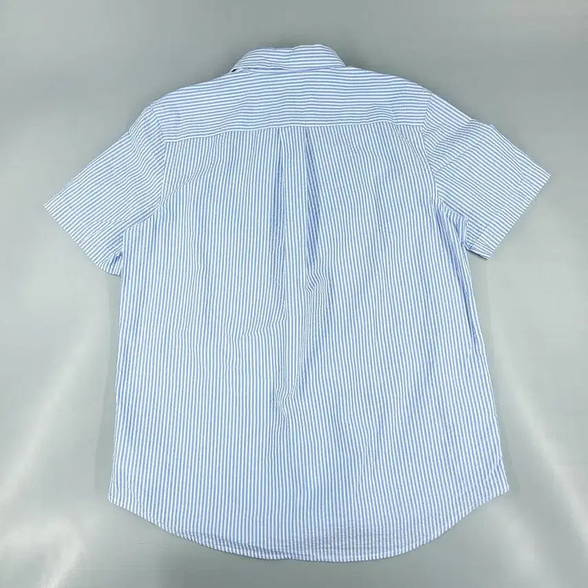 [SOLD OUT] 폴로랄프로렌 스카이블루 화이트 스트라이프 옐로우포니 버튼다운 시어서커 코