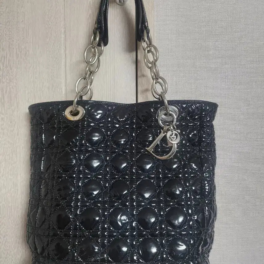 [BUNJANG] Dior Patent Cannage Lady Tote Bag / Dior(크리스찬디올) 페이던트 까나쥬 레이디토트백