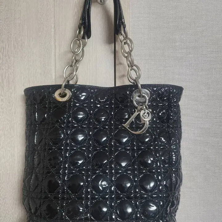[BUNJANG] Dior Patent Cannage Lady Tote Bag / Dior(크리스찬디올) 페이던트 까나쥬 레이디토트백