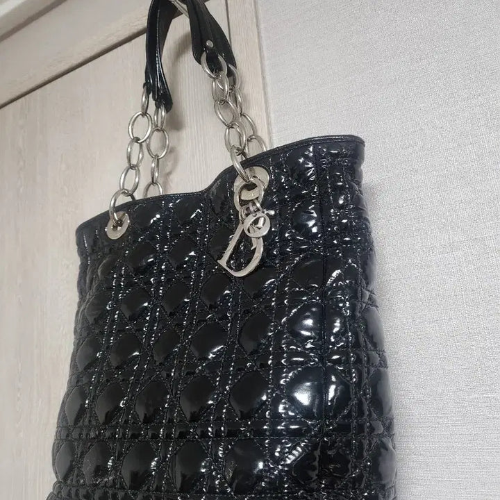[BUNJANG] Dior Patent Cannage Lady Tote Bag / Dior(크리스찬디올) 페이던트 까나쥬 레이디토트백