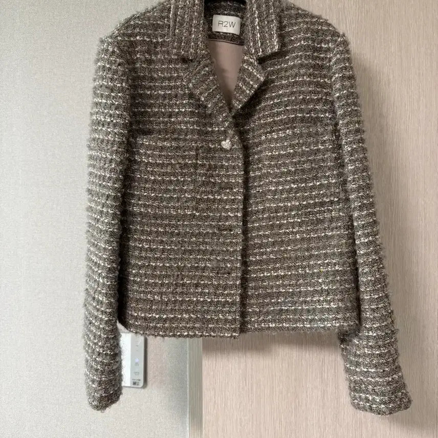 [BUNJANG] R2W Tweed Jacket (Size 55) / r2w 트위드자켓 55사이즈