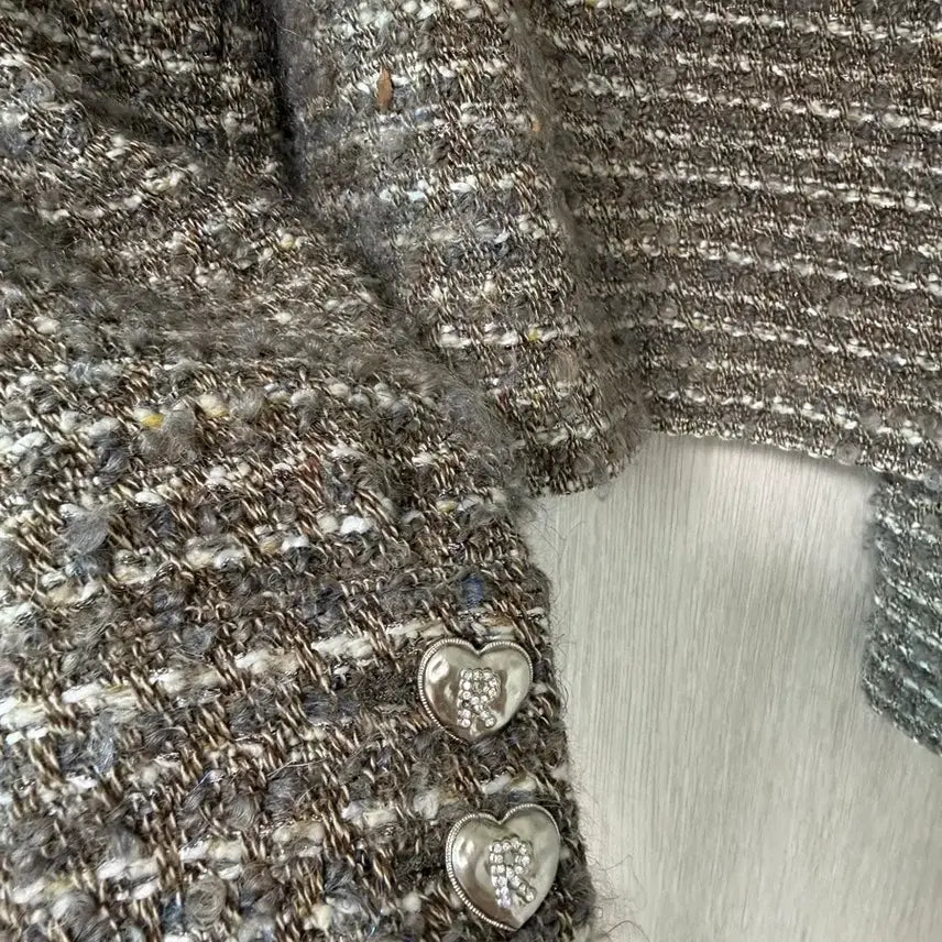 [BUNJANG] R2W Tweed Jacket (Size 55) / r2w 트위드자켓 55사이즈