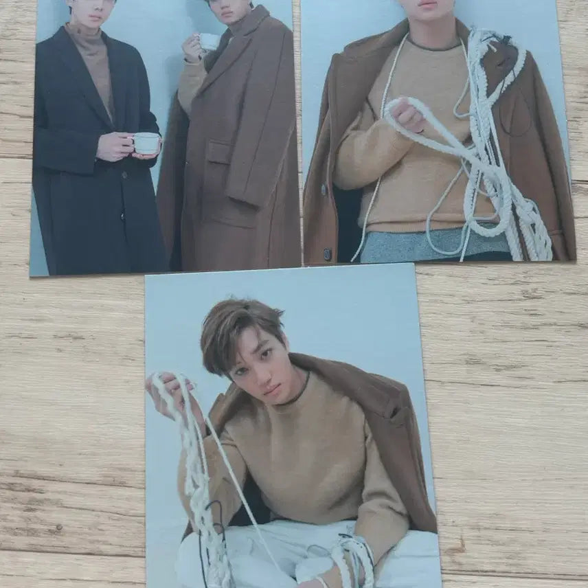 [BUNJANG] EXO Kai Sehun Universe Postcard Bundle Set / EXO KAI SEHUN 카이 세훈 유니버스 엽서 세트 일괄 양도