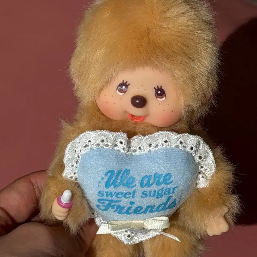 [BUNJANG] Sweet Sugar Monchhichi Plush Toy / 스위트슈가 몬치치 새상품 택 있음 스위트 슈가