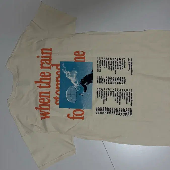 [BUNJANG] eaj Tour Short Sleeve T-shirt (M) / eaj 투어 반팔 티셔츠 M