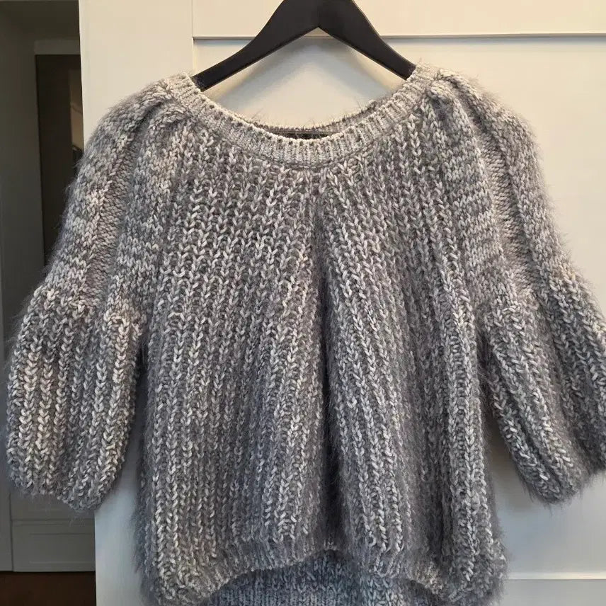 [BUNJANG] High Quality Mink Angora Knit Sweater / 고퀄라인   밍크앙고라 니트