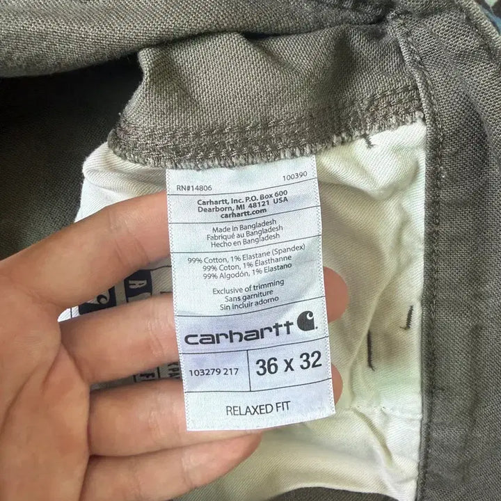 [BUNJANG] Carhartt Single Knee Work Pants / 칼하트 싱글니 워크팬츠 36x32