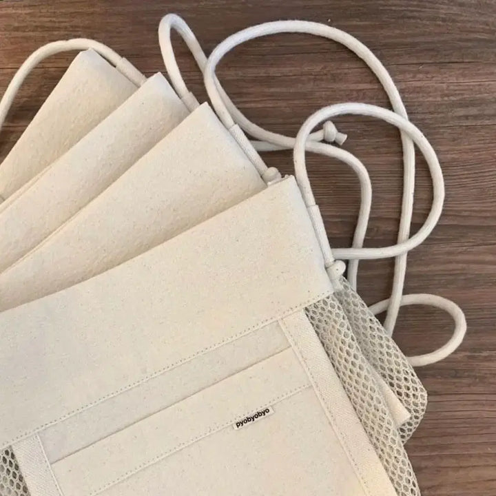 [BUNJANG] pyobyobyo Mesh Crossbody Bag / pyobyobyo 표뵤뵤 메쉬 크로스백