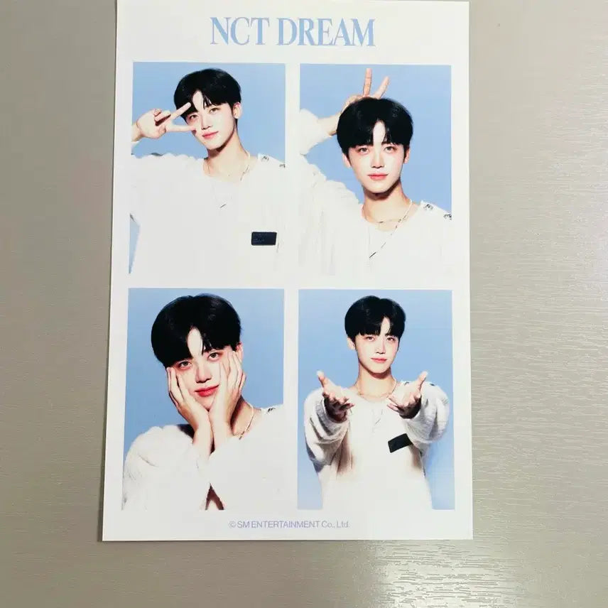 [SOLD OUT] 엔시티 드림 재민 젬젠 2024 시그 포카 네컷 분철