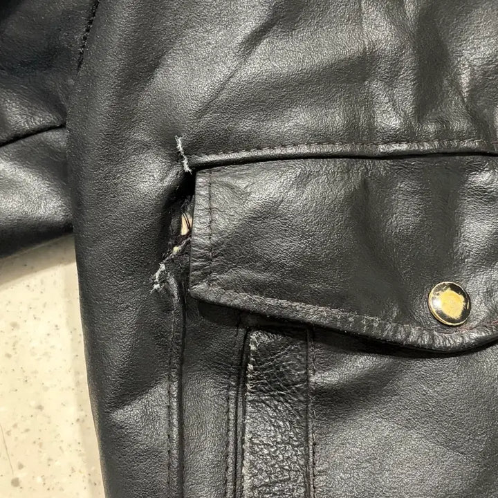 [BUNJANG] Sears A2 Leather Jacket / 70s Sears usa A2 leather / 씨어스 레더 자켓