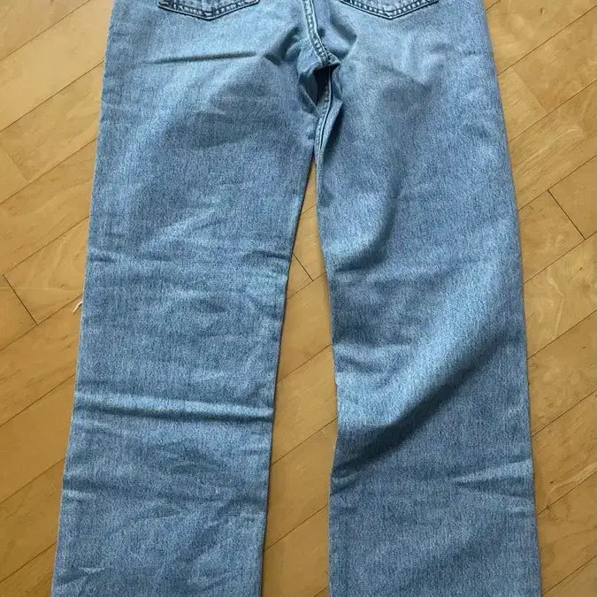 [BUNJANG] ZARA High-Waist Damage Denim Pants / 자라 하이웨이스트 데미지 데님팬츠