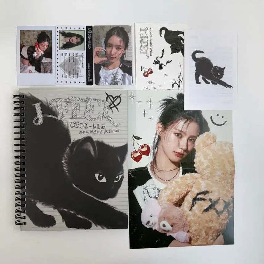 [SOLD OUT] 여자아이들 아이들 I feel 앨범 cat ver.