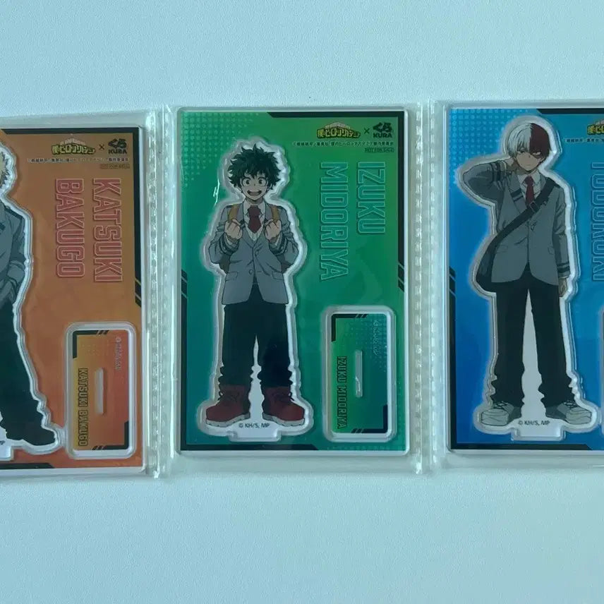 [BUNJANG] My Hero Academia Acrylic Stand Set / 나의 히어로 아카데미아 히로아카 쿠라스시 아크릴 바쿠고 미도리야