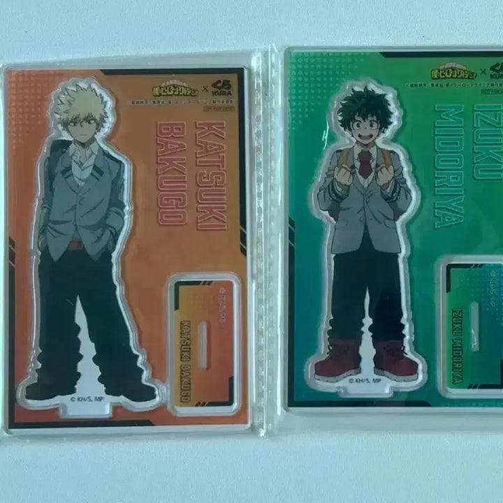 [BUNJANG] My Hero Academia Acrylic Stand Set / 나의 히어로 아카데미아 히로아카 쿠라스시 아크릴 바쿠고 미도리야