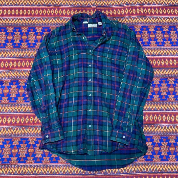[BUNJANG] LLBean Checked Shirt - Big Size / [빅사이즈] 엘엘빈 체크 셔츠