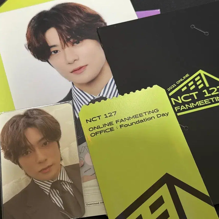 [SOLD OUT] nct127 재현 포카 2021 팬미팅 비욘드 라이브 AR 티켓 세트