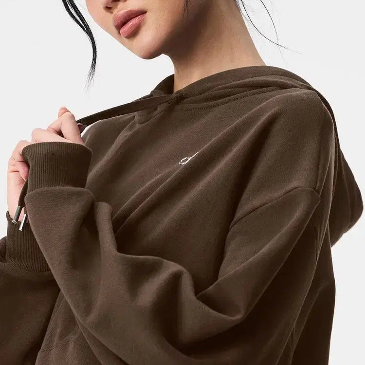 [SOLD OUT] ALO 알로 브라운 후드티 새상품
