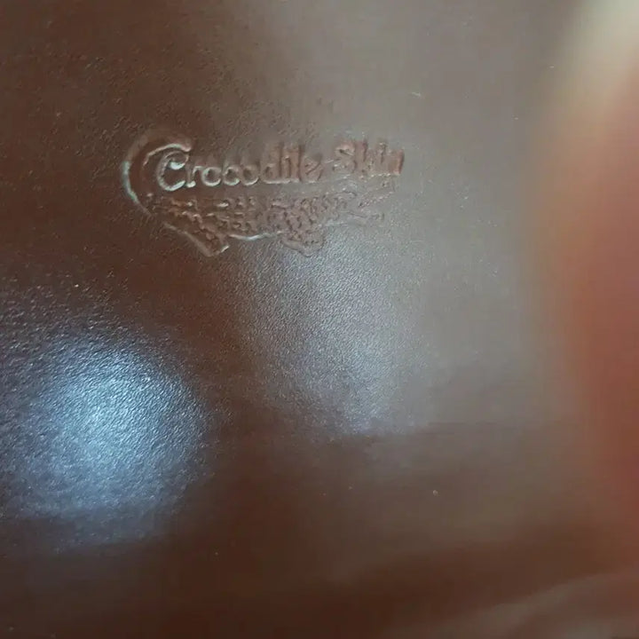 [BUNJANG] Crocodile Leather Shoulder/Cross Bag / 크로커다일 악어 가죽  숄더백/크로스백