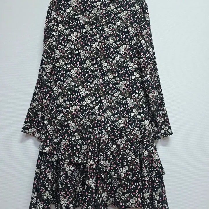 [BUNJANG] Jill Stuart Floral Lace Collar Midi Dress / 질스튜어트 플라워 패턴 레이스 카라 원피스
