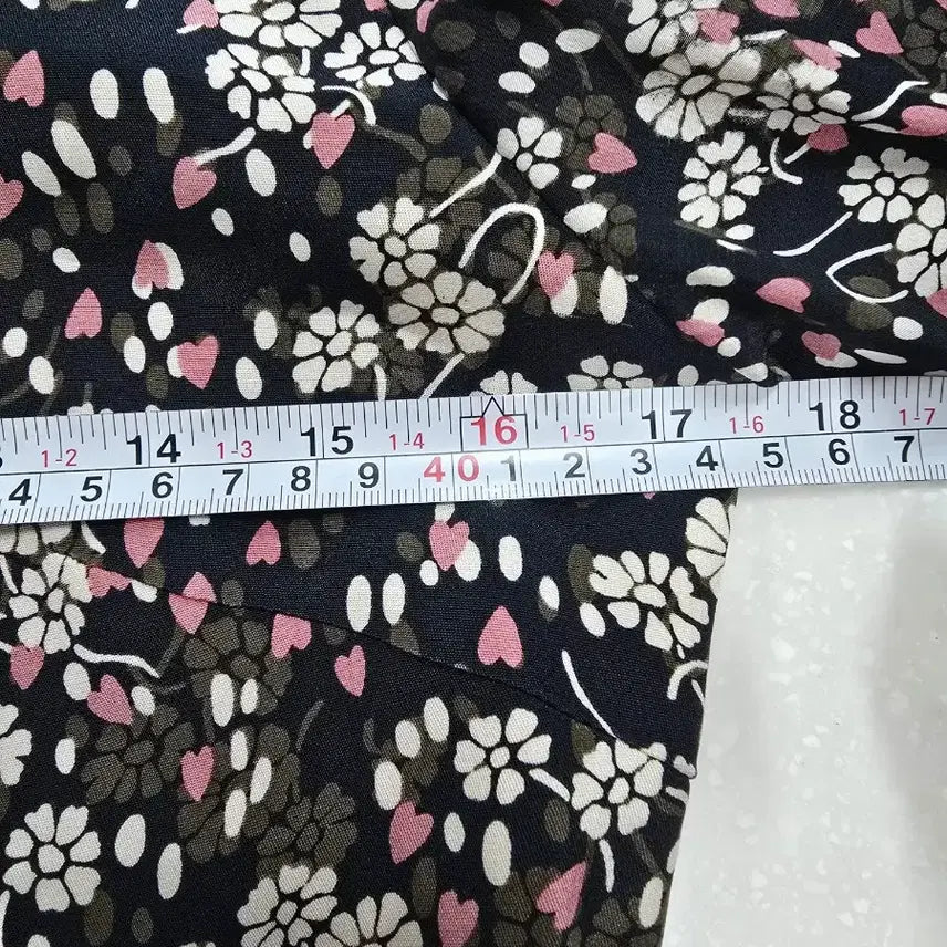 [BUNJANG] Jill Stuart Floral Lace Collar Midi Dress / 질스튜어트 플라워 패턴 레이스 카라 원피스