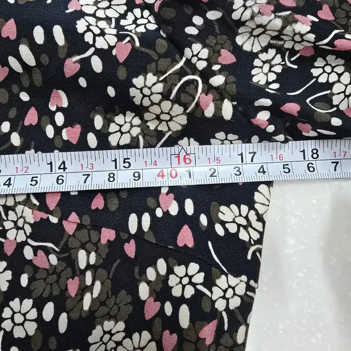 [BUNJANG] Jill Stuart Floral Lace Collar Midi Dress / 질스튜어트 플라워 패턴 레이스 카라 원피스