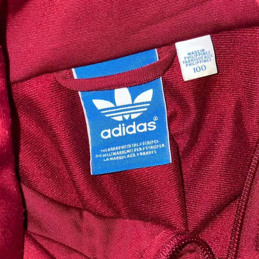 [SOLD OUT] 아디다스 버건디 블랙 져지