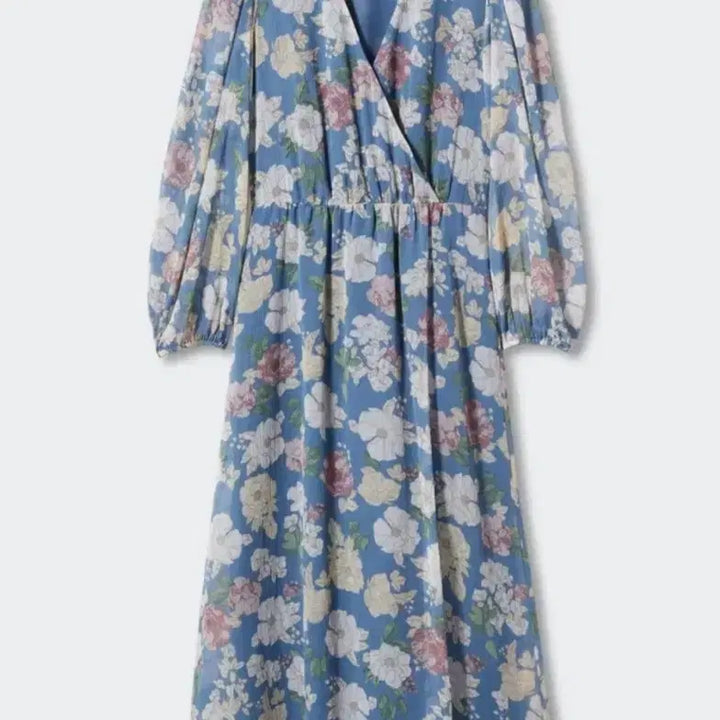 [BUNJANG] MANGO Floral Chiffon Maxi Dress / 망고 새상품 MANGO 플로랄 쉬폰 드레스 원피스