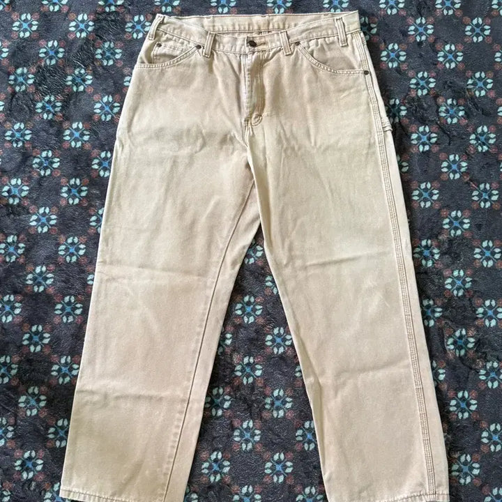 [BUNJANG] Dickies Duck Canvas Relaxed Fit Work Pants Beige / 디키즈 덕캔버스 워크팬츠 베이지