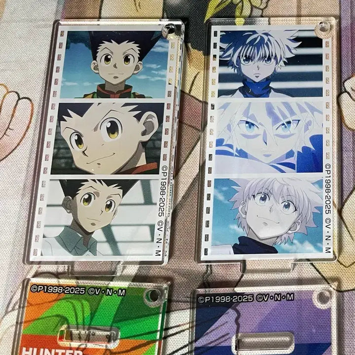 [BUNJANG] Hunter x Hunter Gon and Killua Acrylic Stand Keyholder / 헌터헌터 명장면 아크릴 스탠드 키홀더 곤 키르아
