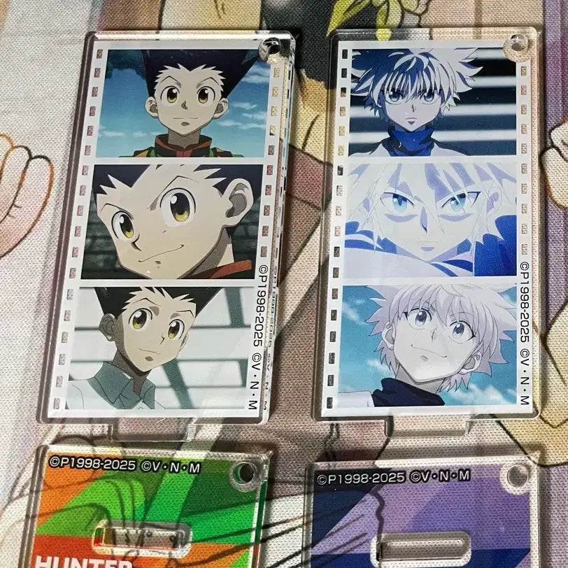 [BUNJANG] Hunter x Hunter Gon and Killua Acrylic Stand Keyholder / 헌터헌터 명장면 아크릴 스탠드 키홀더 곤 키르아