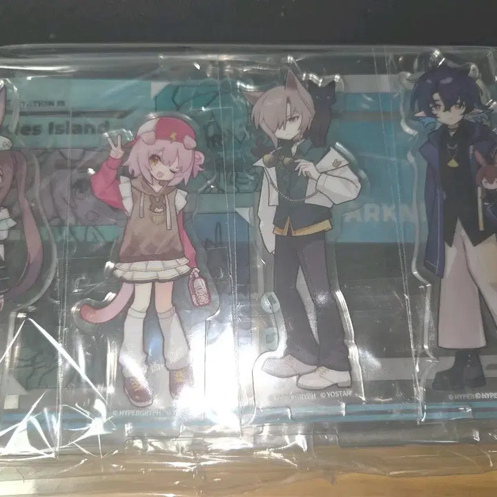 [BUNJANG] Arknights Winter Invitation Acrylic Stand / 명일방주 팝업스토어 겨울의 초대장 패키지 아크릴 스탠드