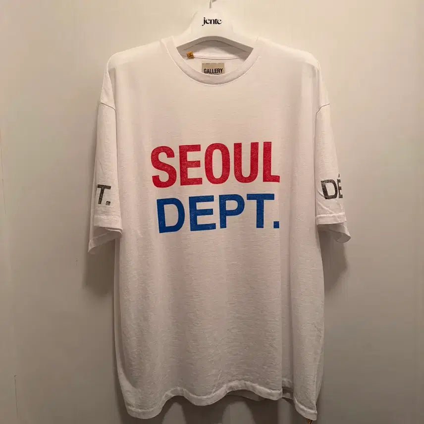 [SOLD OUT] [XL] 갤러리디파트먼트 서울 익스클루시브 티셔츠 화이트