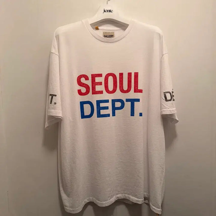 [SOLD OUT] [XL] 갤러리디파트먼트 서울 익스클루시브 티셔츠 화이트